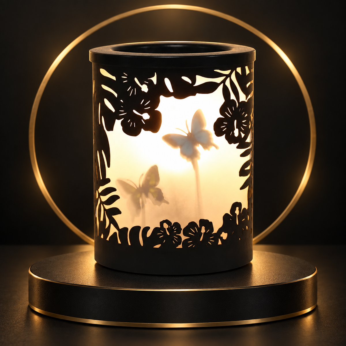 Aroma Wax Melters collection at Boutique Aroma in black and gold