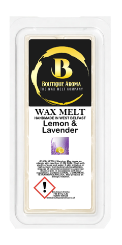 Lemon & Lavender Wax Melts | Boutique Aroma