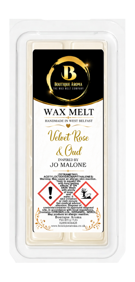 VELVET ROSE & OUD INSPIRED BY JO MALONE WAX MELTS