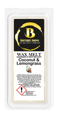 Coconut & Lemongrass Wax Melts | Boutique Aroma