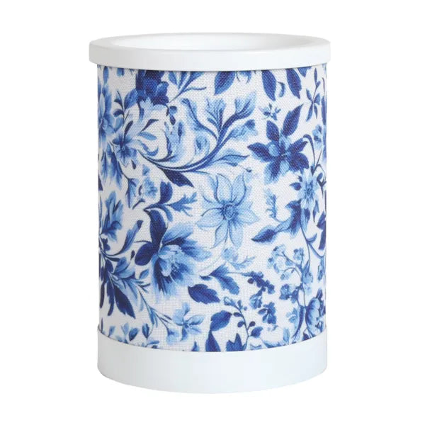 Electric Melter Blue & White Floral 15cm | Boutique Aroma