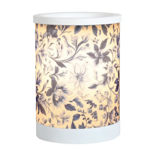 Electric Melter Blue & White Floral 15cm – product image 2 | Boutique Aroma