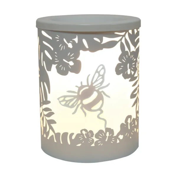 Electric Melter Bumble Bee White 15cm | Boutique Aroma
