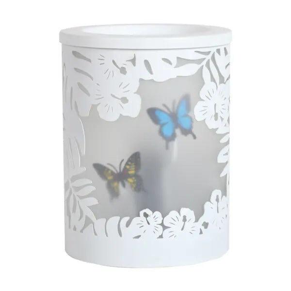 Electric Melter Butterfly White 15cm – product image 2 | Boutique Aroma