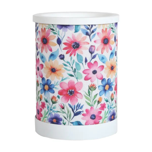 Electric Melter Daisy Floral 15cm | Boutique Aroma