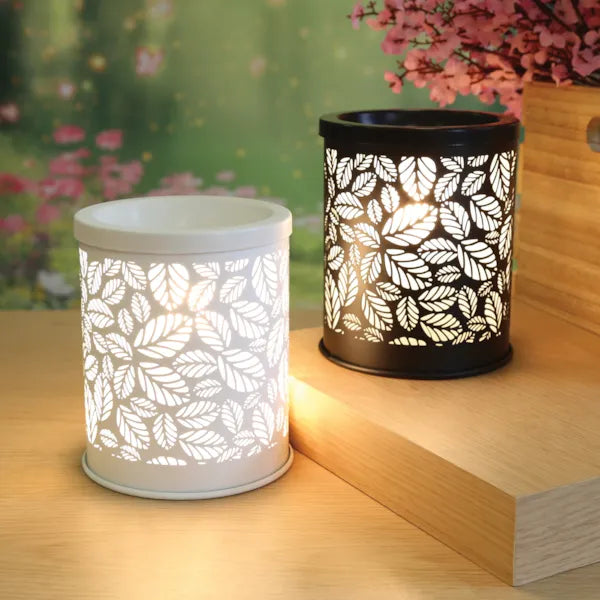 Electric Melter Leaves White 13cm – product image 3 | Boutique Aroma