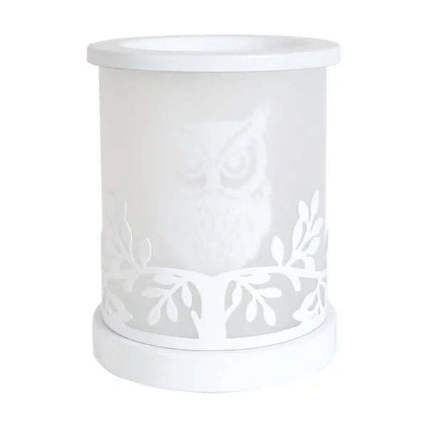 Electric Melter Owl White 15cm – product image 2 | Boutique Aroma