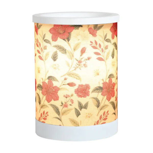 Electric Melter Red Floral 15cm – product image 2 | Boutique Aroma