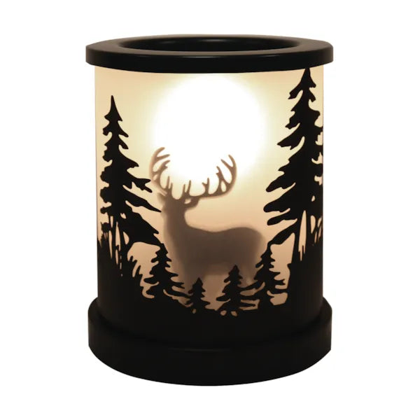 Electric Melter Stag Black 15cm | Boutique Aroma