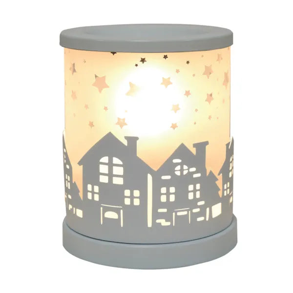 Electric Melter Starry Night White 15cm | Boutique Aroma