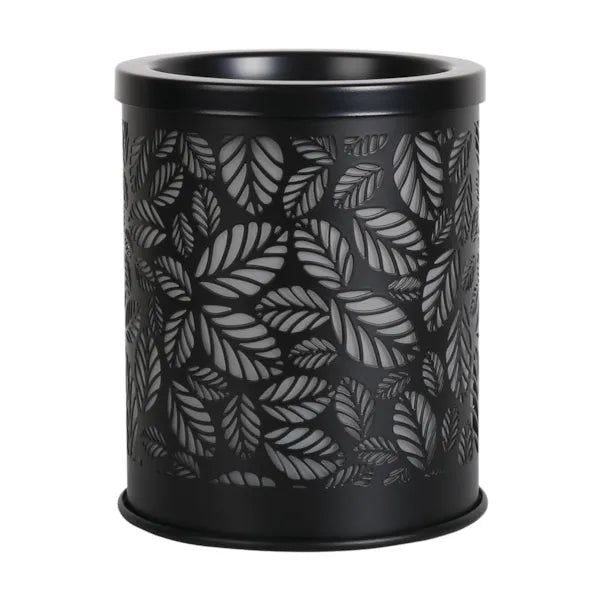 Electric Melter Leaves Black 13cm – product image 2 | Boutique Aroma