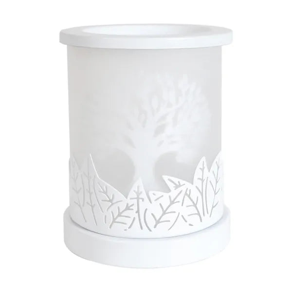 Electric Melter Tree Of Life White 15cm – product image 2 | Boutique Aroma