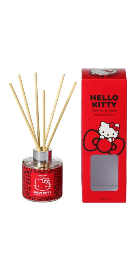 Hello Kitty Cherry & Rose Reed Diffuser 100ml | Boutique Aroma