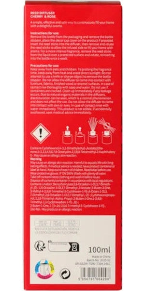 Hello Kitty Cherry & Rose Reed Diffuser 100ml – product image 4 | Boutique Aroma