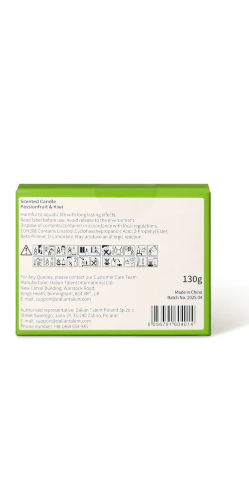 Hello Kitty Passionfruit & Kiwi Candle 200g – product image 4 | Boutique Aroma