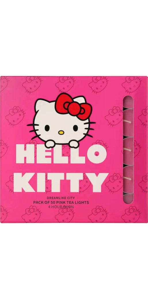 Hello Kitty Pink Tealights Pack 50 | Boutique Aroma