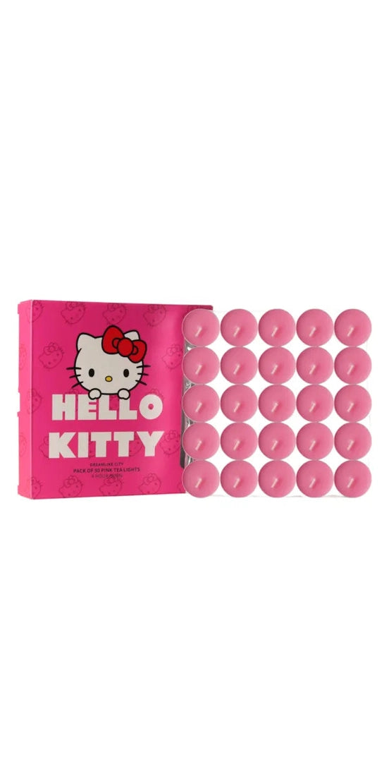 Hello Kitty Pink Tealights Pack 50 – product image 2 | Boutique Aroma