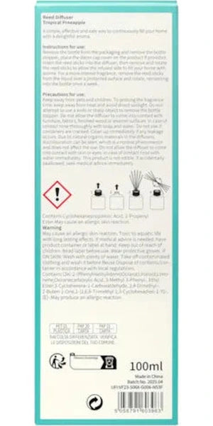 Hello Kitty Tropical Pineapple Reed Diffuser 100ml – product image 2 | Boutique Aroma