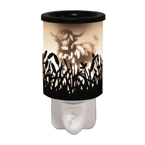 Plug In Highland Cow Black 14cm | Boutique Aroma