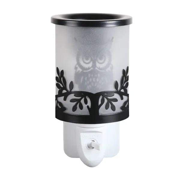 Plug In Owl Black 14cm – product image 2 | Boutique Aroma