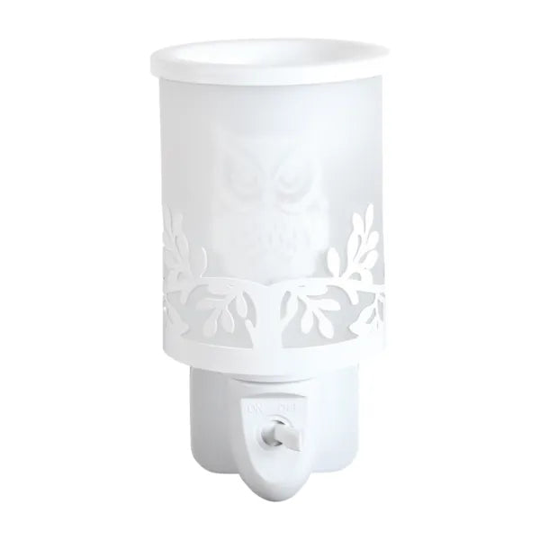 Plug In Owl White 14cm – product image 2 | Boutique Aroma