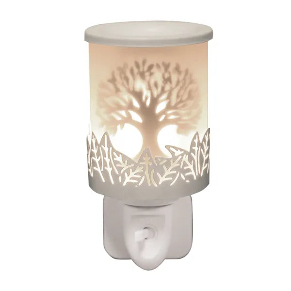 Plug In Tree Of Life White 14cm – product image 2 | Boutique Aroma