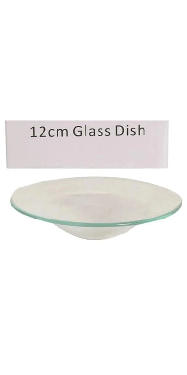 Spare 12cm Glass Dish | Boutique Aroma