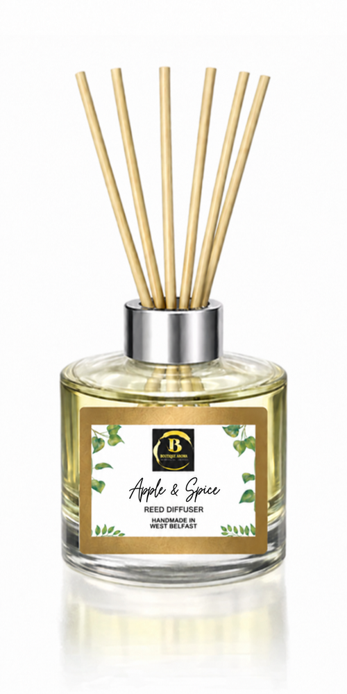 APPLE & SPICE REED DIFFUSER by Boutique Aroma