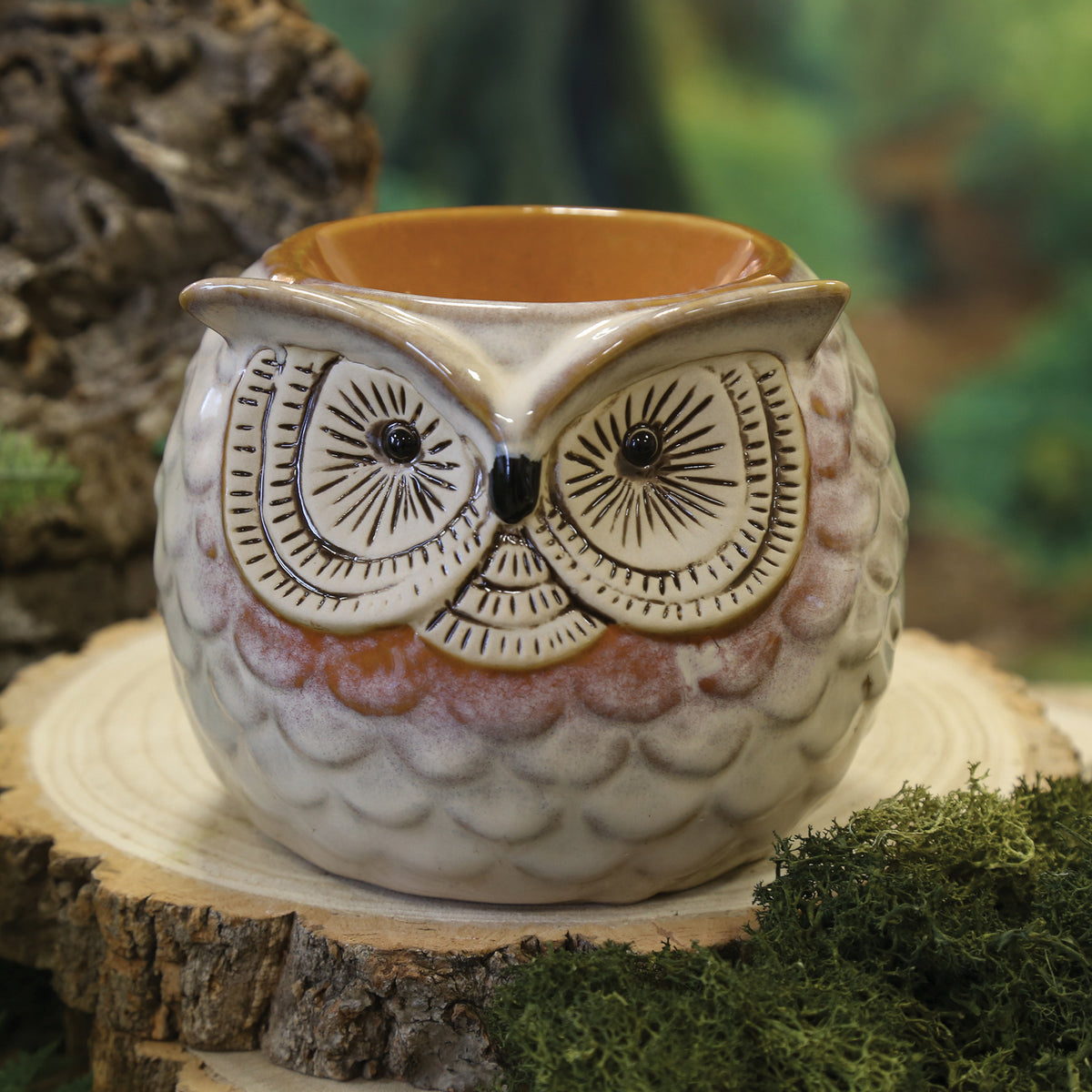 Owl Melter Brown 14cm