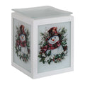 Electric Melter Snowman 14cm