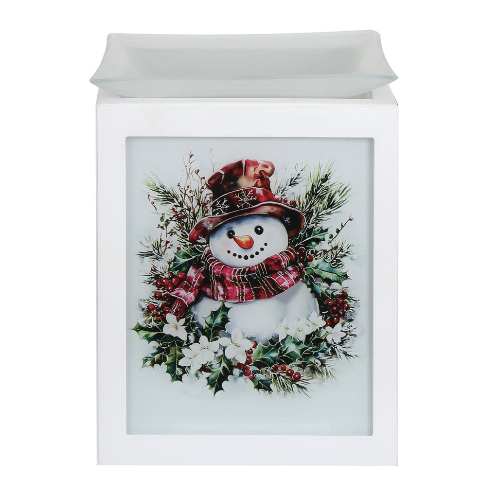 Electric Melter Snowman 14cm