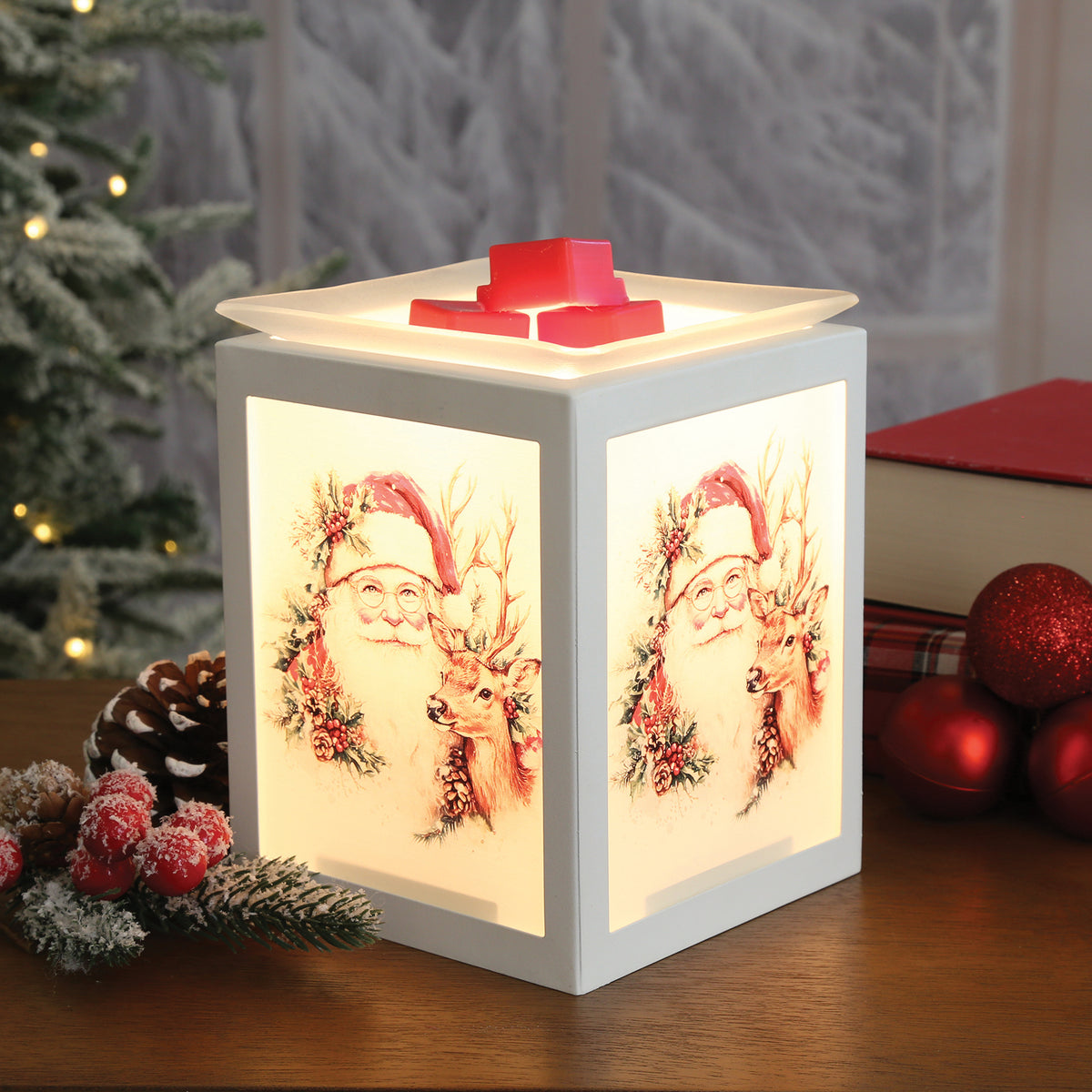 Electric Melter Santa 14cm