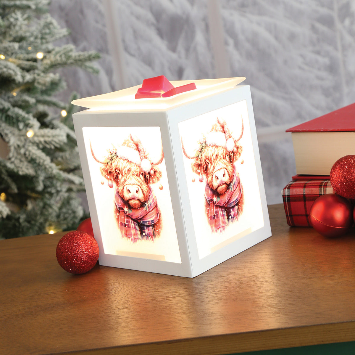 Electric Melter Christmas Highland 14cm