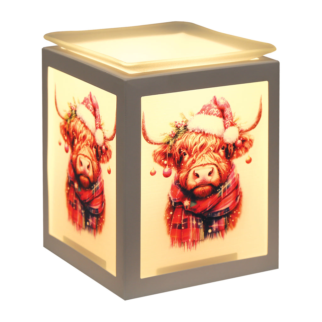 Electric Melter Christmas Highland 14cm