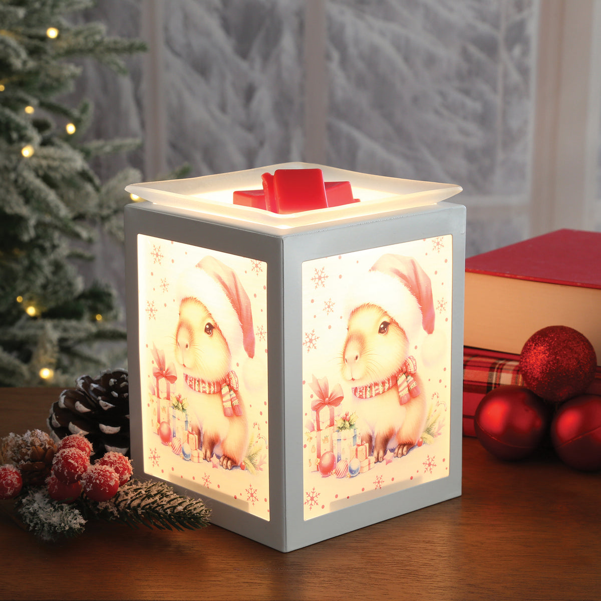 Electric Melter Christmas Capybara 14cm