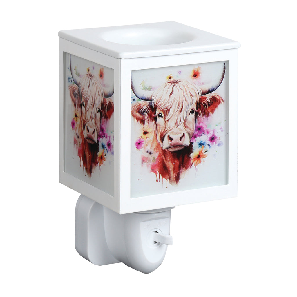 Plug In Highland Cow 14cm