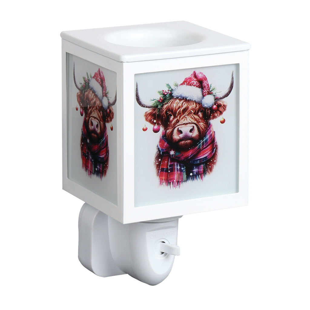 Plug In Christmas Highland 14cm