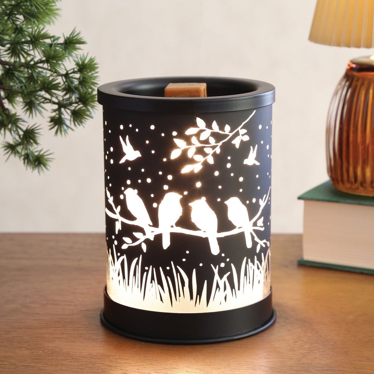 Electric Melter Silhoutte Birds 15cm