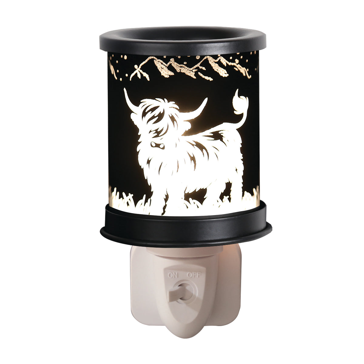 Plug In Silhouette Mountain Highland 13cm