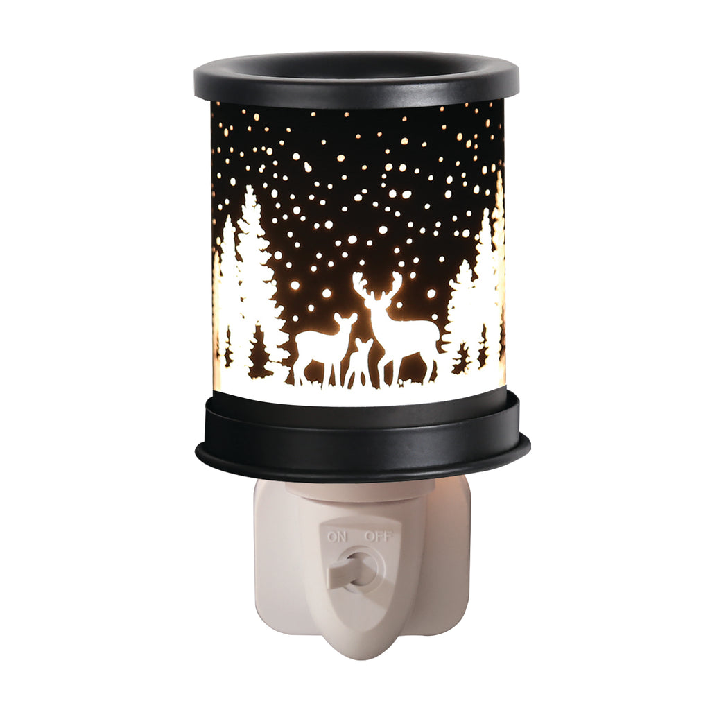 Plug In Silhouette Stag & Deer 13cm