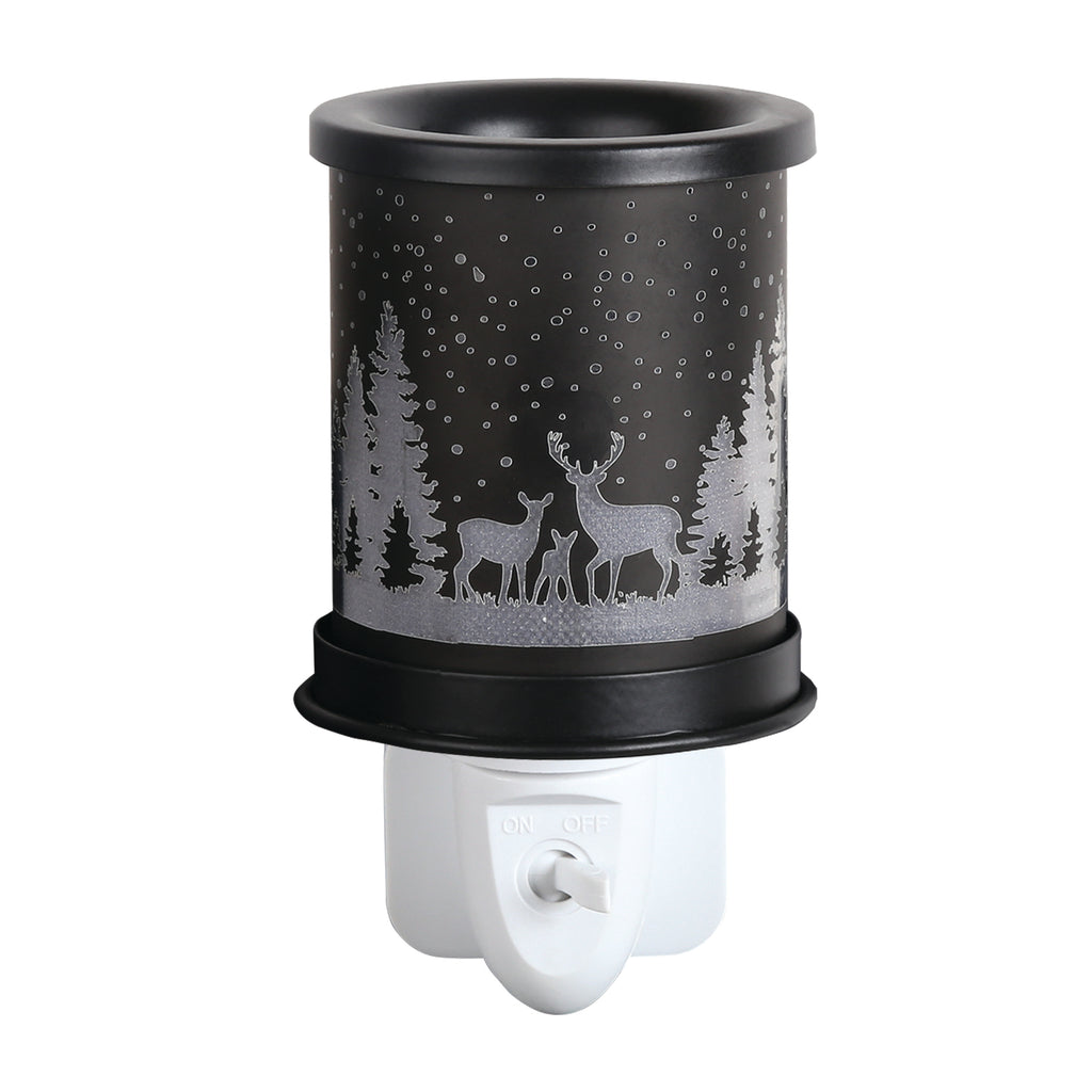 Plug In Silhouette Stag & Deer 13cm