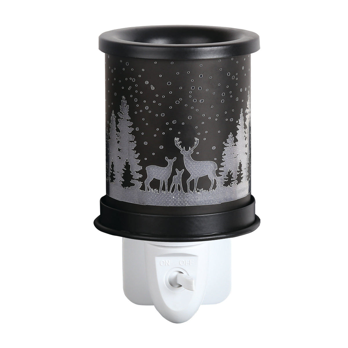 Plug In Silhouette Stag & Deer 13cm