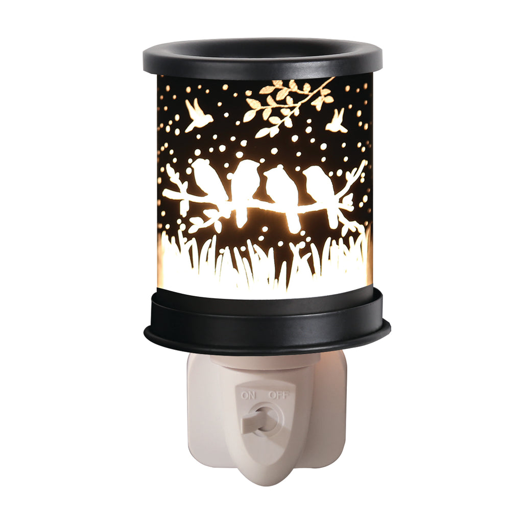 Plug In Silhouette Birds 13cm