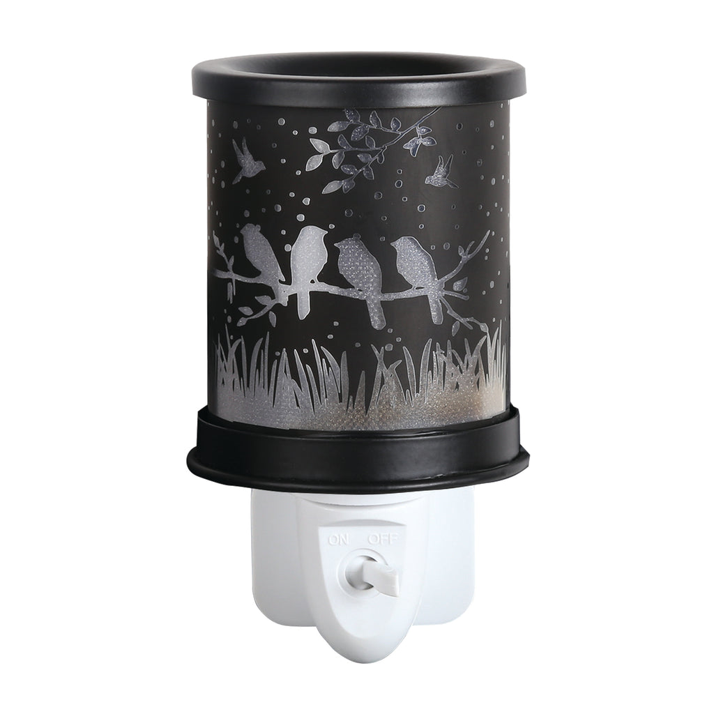 Plug In Silhouette Birds 13cm