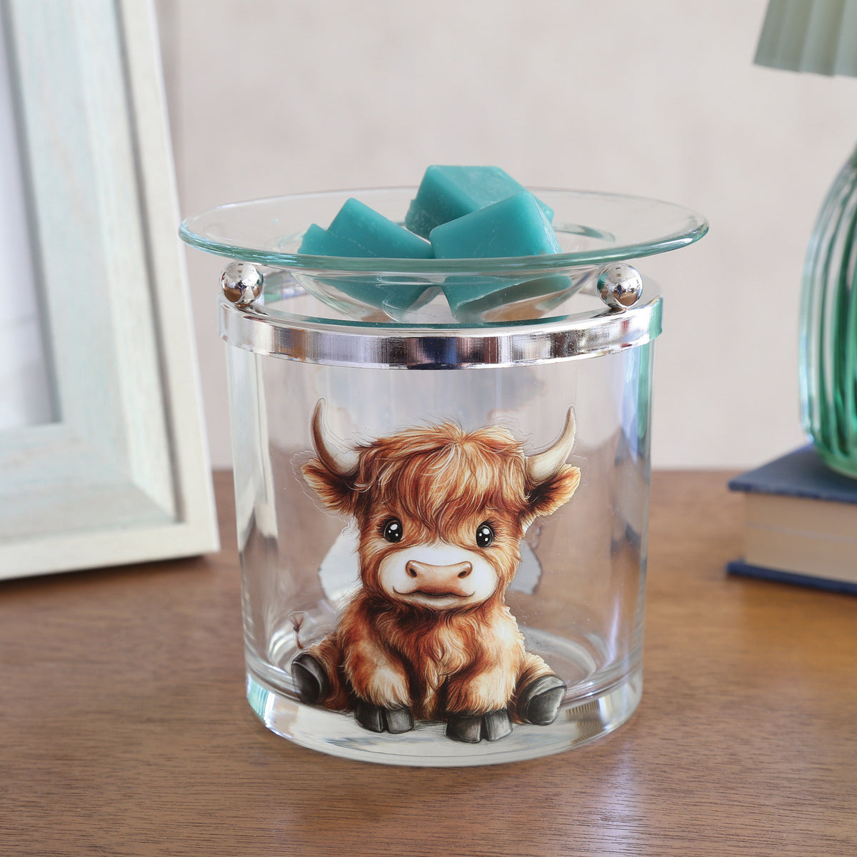 Tealight Wax Melter Highland Calf 10cm