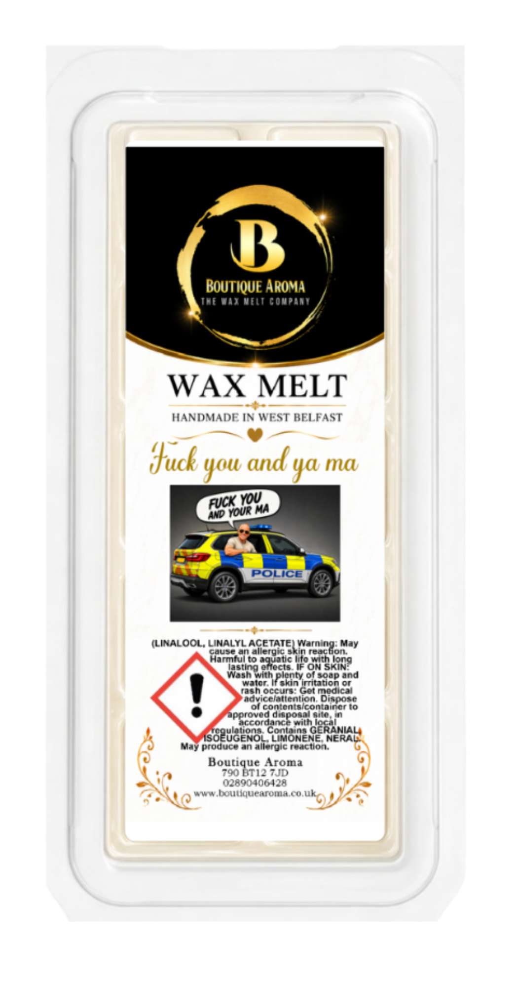 Fuck You And Ya Ma Wax Melts | Boutique Aroma