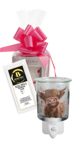 Plug In Melter Highland Cow & Wax Melts | Boutique Aroma