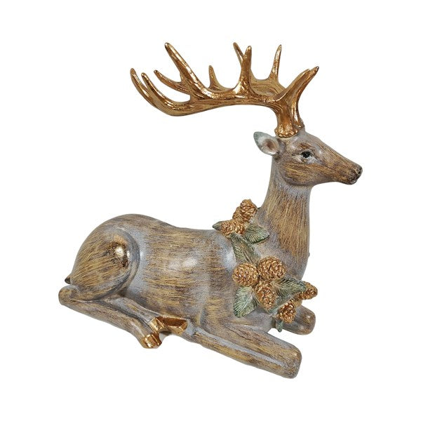 Laying Deer 30x28cm