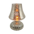 LED Antique Glass Lamp 14x20cm