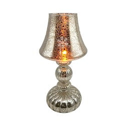LED Antique Glass Lamp 14x30cm